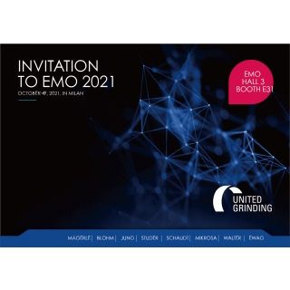 United Grinding 邀您參訪德國 EMO 歐洲工具機大展